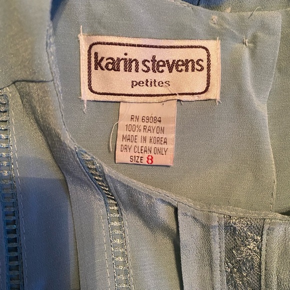 Vintage 80s Dress with Front Panels - Picture 4 of 4